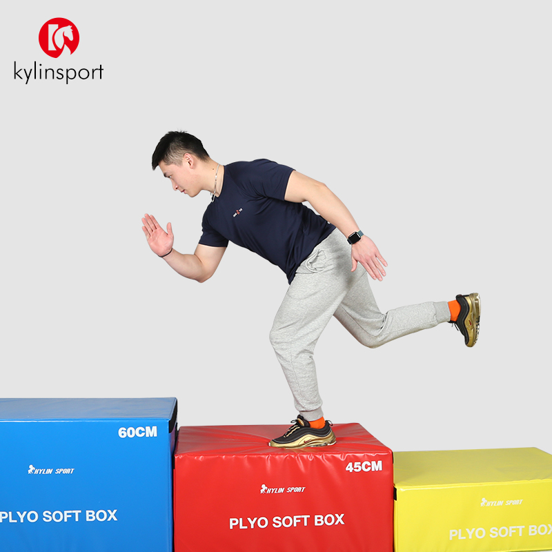 Fitness bounce training software jump box Three-in-one explosive vault training Body fitness jump stool Physical step box
