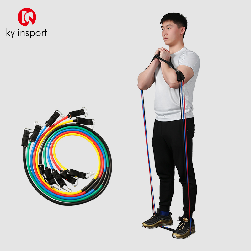 弹力绳健身开肩美背拉力绳胸肌训练拉力器家用练背拉绳器材阻力带