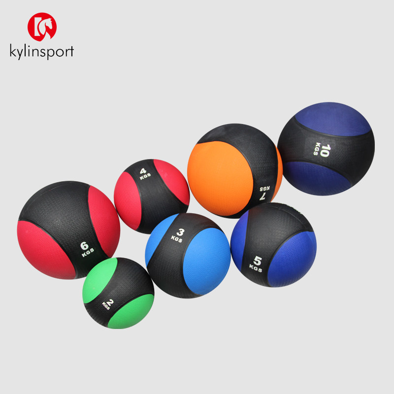 Solid rubber Ball agile sports waist and abdomen training gravity Ball core fitness Ball Medicine Ball