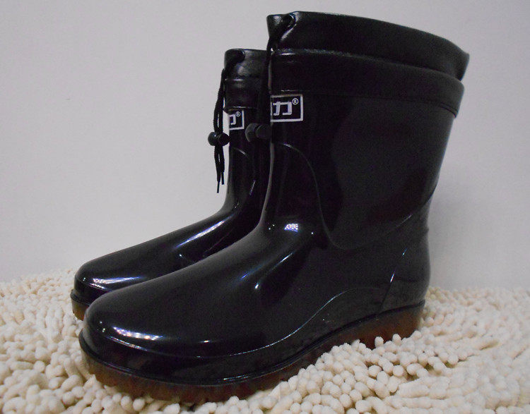 Chaussures - bottes caoutchouc homme pour hiver - semelle tendon - Ref 964719 Image 13