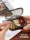 Small medicine box portable mini small portable morning, afternoon, evening reminder medicine package storage sealed medicine box
