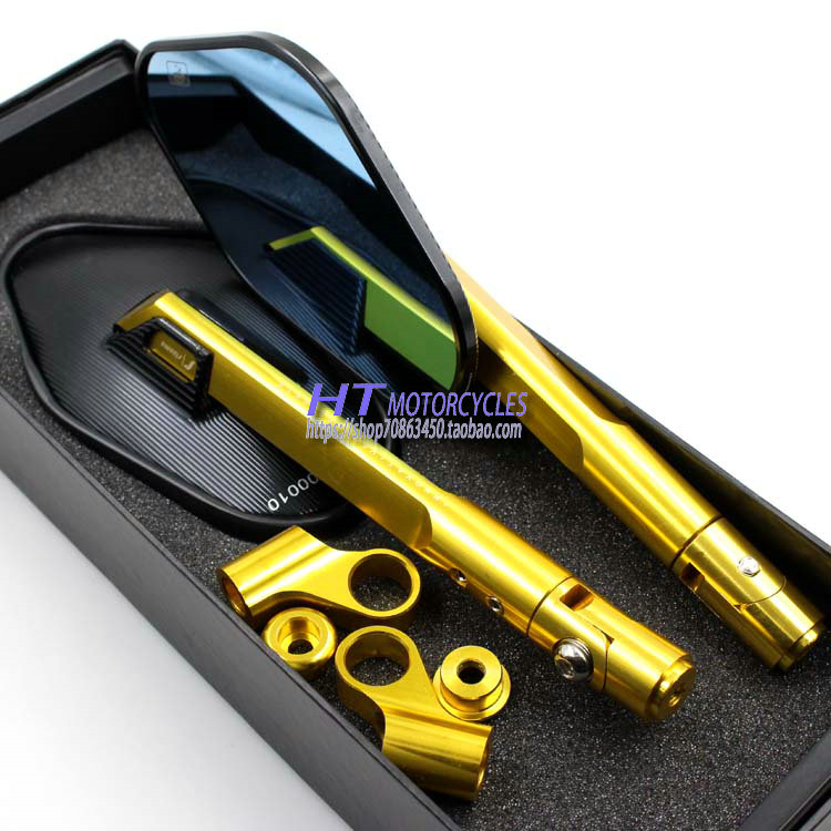 Áp dụng cho PCX125 PCX150 Little Monster M3 Little Monkey SMAX155 Gương chiếu hậu CNC được sửa đổi Phản chiếu - Xe máy lại gương gương xe máy có đèn xi nhan