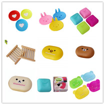 Waterproof travel cartoon handmade soap box cute soap box household bathroom daily soap box