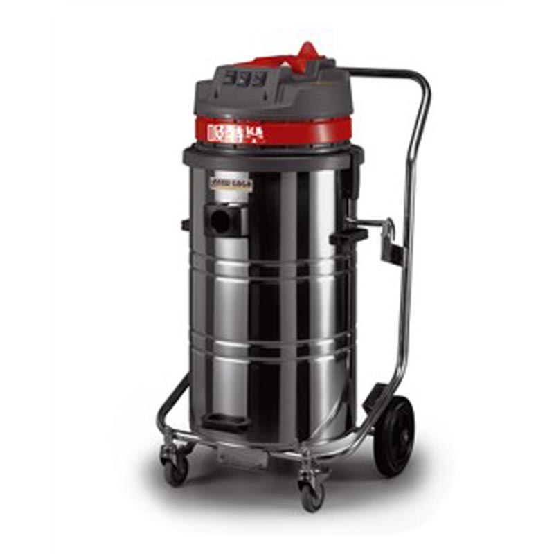 Triple Motor Vacuum Cleaner 3600W High Power Workshop Dust Iron Scrap Dust Removal Truck Suction Machine