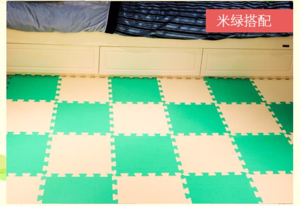 Mat bảo vệ môi trường 60 lớn dày trẻ em câu đố leo lên thảm eva phòng ngủ khâu chống trượt mat xốp sàn nhà