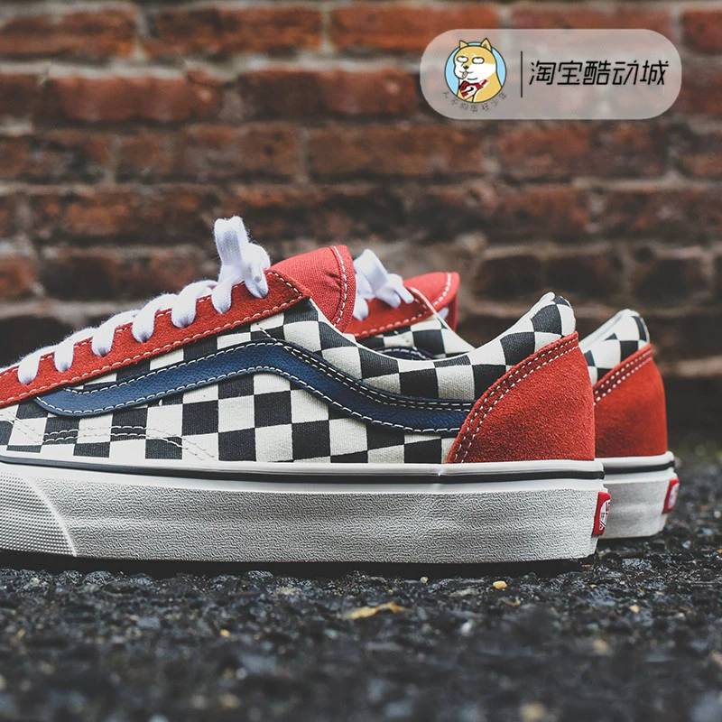 Vans Style 36 SF giày màu cam bẩn giày nam giày nữ giày cắt thấp VN0A3ZCJXMV - Dép / giày thường