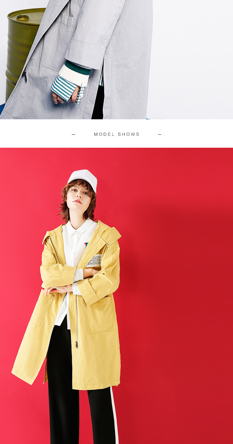 Trench pour femme en Coton - Ref 3226909 Image 33