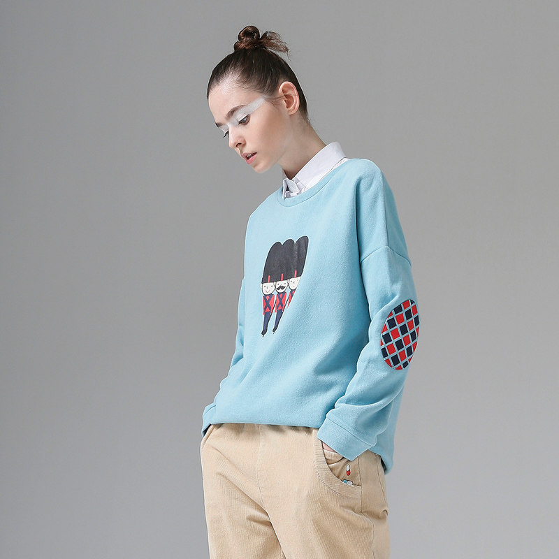 Sweatshirt femme - Ref 3216382 Image 3