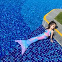 Kids swimsuit bikini kids fish tail fishtail skirt girl princess seaside swimsuit beach swimsuit