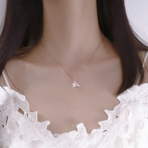 Mermaid tail necklace female choker ins niche design sense retro style 925 silver jewelry 2021 New