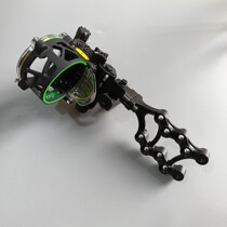 Deer brand fine-tuning solution Five-pin aiming original imported fine-tuning composite bow fluorescent quasi-core ring 0 019 fiber