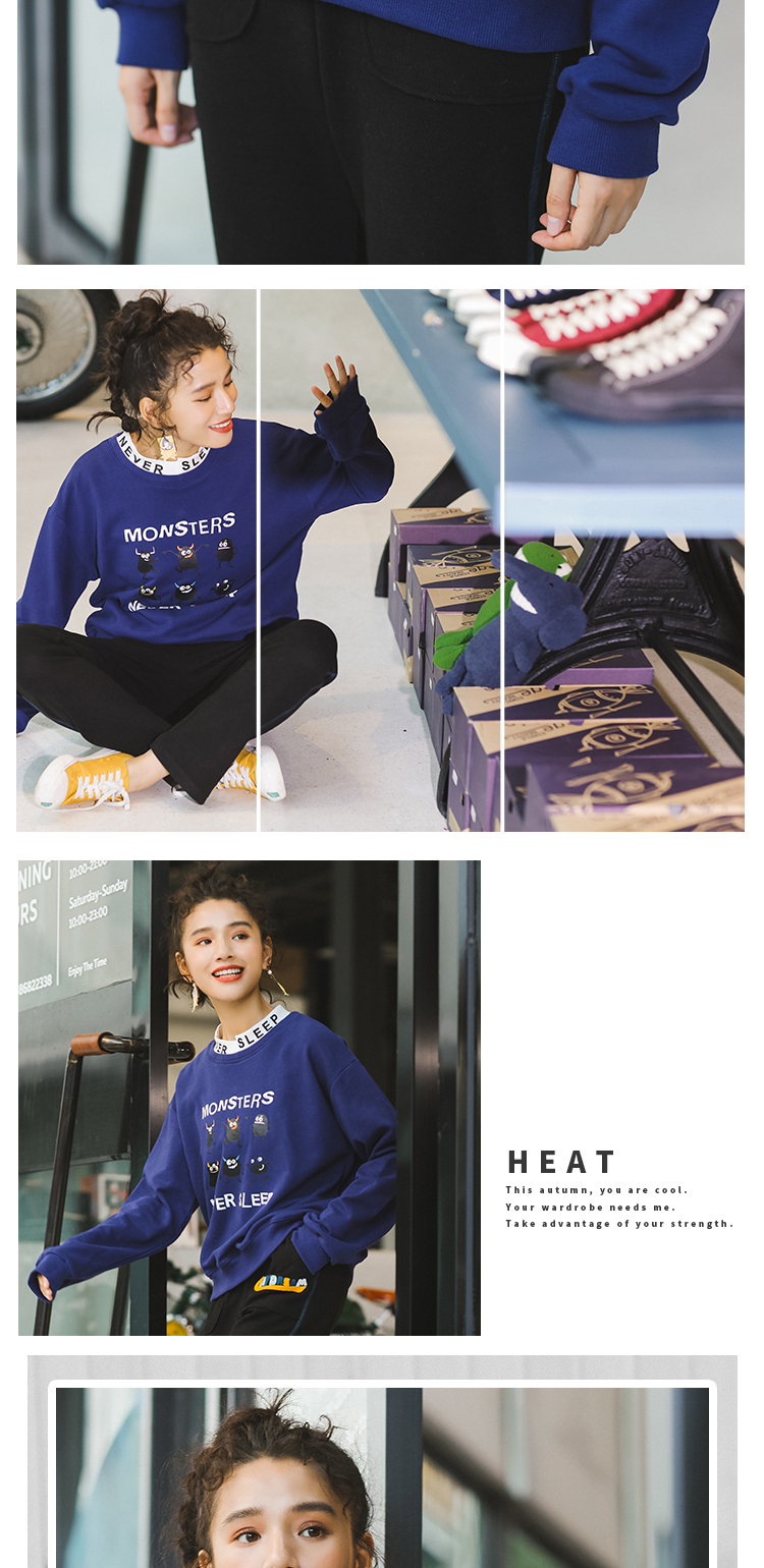 Sweatshirt femme   Q  en Coton - Ref 3216940 Image 15