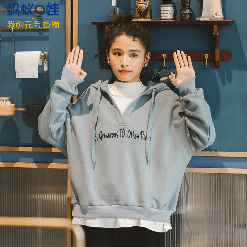 Sweatshirt femme   Q  en Coton - Ref 3216845 Image 1