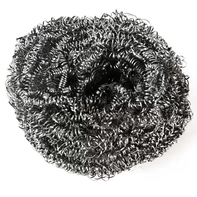 Wire ball cleaning ball large stainless steel brush pan dish bowl brush industrial kitchen sink brush bowl washer