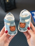 Летние детские босоножки для раннего возраста, мягкая подошва, 1-2 лет, закрытый носок