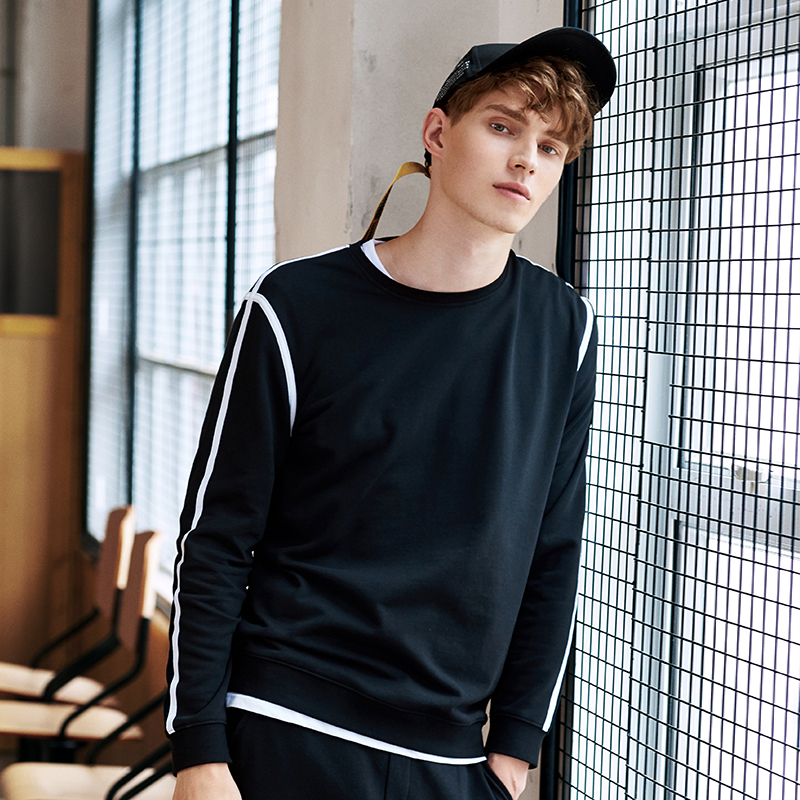 Sweatshirt homme PIONEER CAMP  ROADER en Coton - Ref 3130085 Image 3