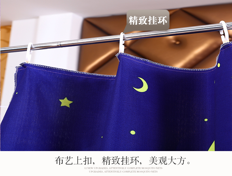2018 mới giường manti giường 1.5 / 1.8m1.2 m mạng đúp Red nhà che chắn rèm cửa dày in không thể thiếu - Bed Skirts & Valances vải rèm ngủ