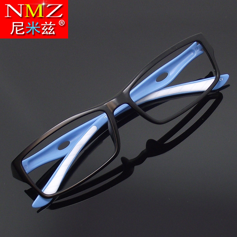 Ultra light TR90 Eye frames All-frame motion spectacle frame can be matched with myopia flat mirror male leniency frame