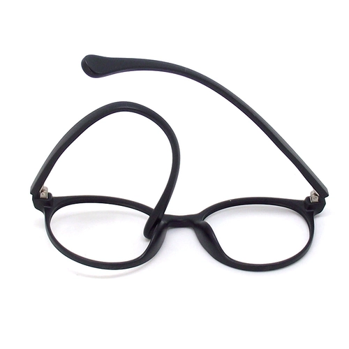 Ультра -светлые очки TR90 рама ретро -зеркальная рама, соответствующая миопии с высоким содержанием Amblyopia Eye Anty -Blue светлое плоское зеркало маленькое