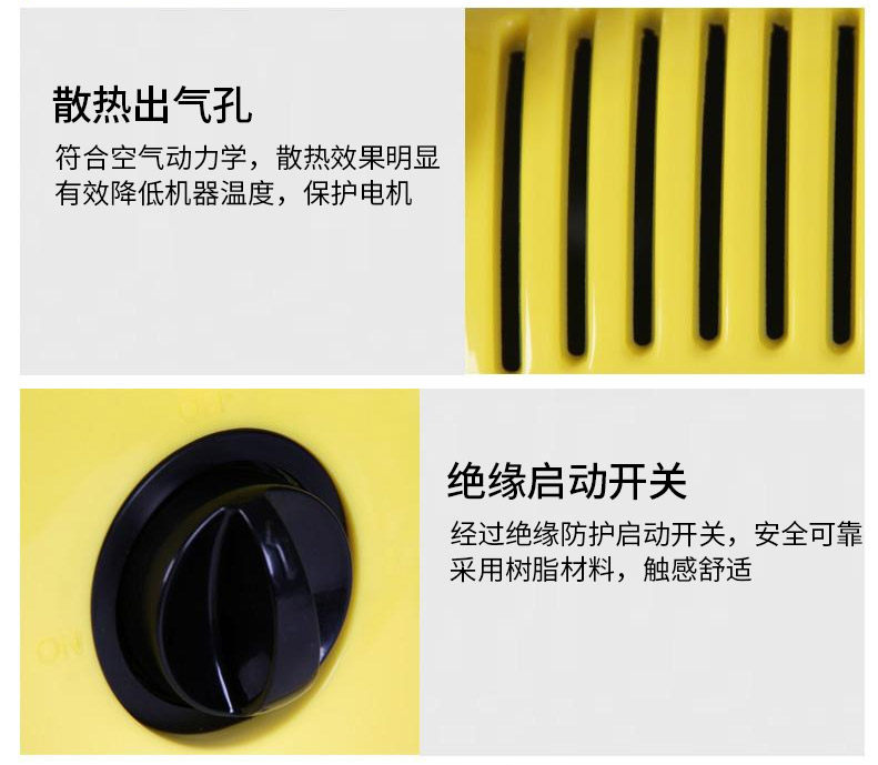 Автомойка 熊猫2062a静音自吸家用高压洗车清洗机 220v 洗车机感应电机水枪 PANDA SOFTWARE