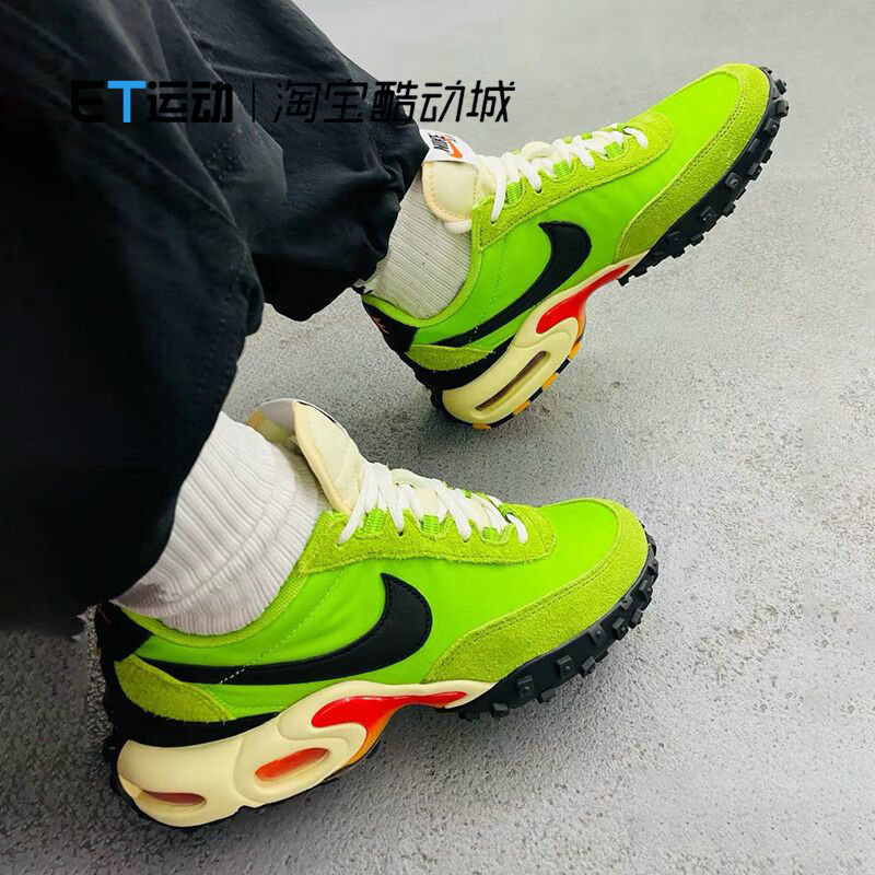 [Nike] Nike Casual Shoes Men's Sports Shoes Waffle Racer Crater Running Shoes Fv6946-301