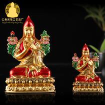 2-inch 4-inch Tibetan Buddhism Maipennen Pochetto Buddha statues Alloy Electrogilded painted Buddha Size Number