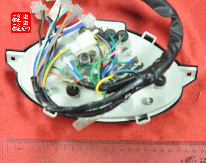 Xe điện dầm cong Tai Honda Françai Dụng cụ lắp ráp 72V Máy đo đường / điện - Power Meter dong ho dien tu xe wave