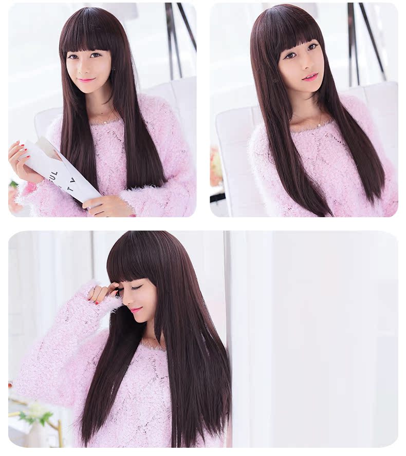 Perruque      Long cheveux raides - Ref 2613115 Image 17