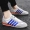 Mùa hè 2019 mới mùa thu Giày thủy triều Agan giày nam màu đỏ giày nhỏ màu trắng xu hướng giày vải nam hoang dã - Plimsolls giày thể thao nam adidas