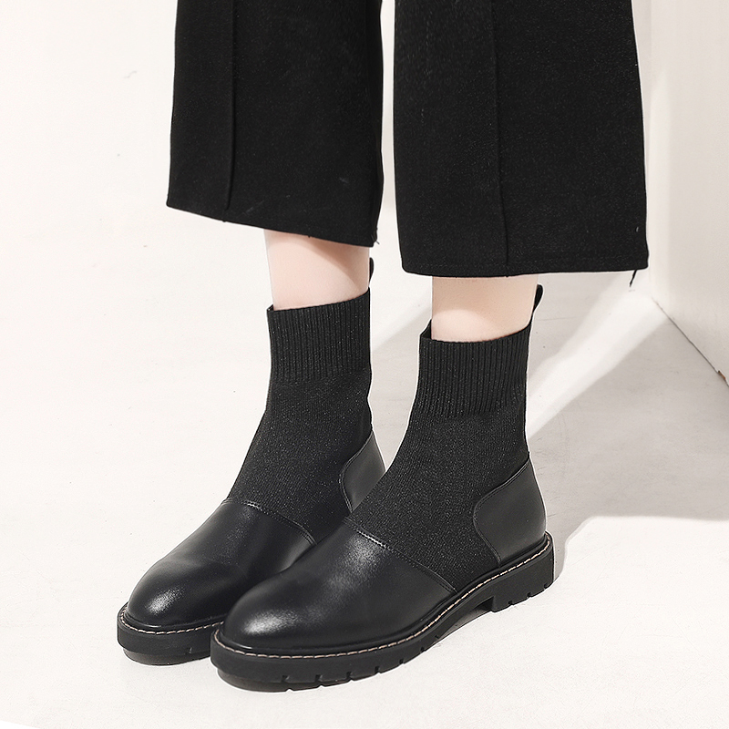 Bottes mi-saison femme en Caoutchouc - Ref 3249383 Image 1