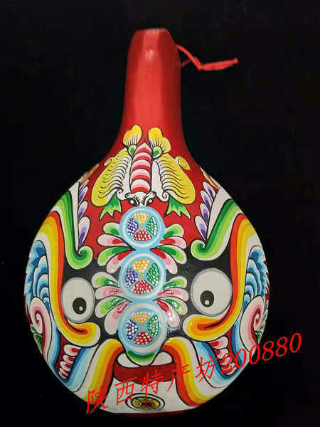Shaanxi Folk Pure Handicraft Foal in front of the eyes Baoji Fengxiang Horse Spoon's Facial Spectrum Featured Hotel Living Room Hanging