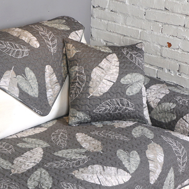 Zhishangfang Nordic minimalist sofa pillow ins wind cushion pillow modern living room bedside fabric pillowcase custom