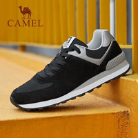 Camel/骆驼 Дышащие демисезонные трендовые беговые кроссовки для путешествий, в корейском стиле, из натуральной кожи