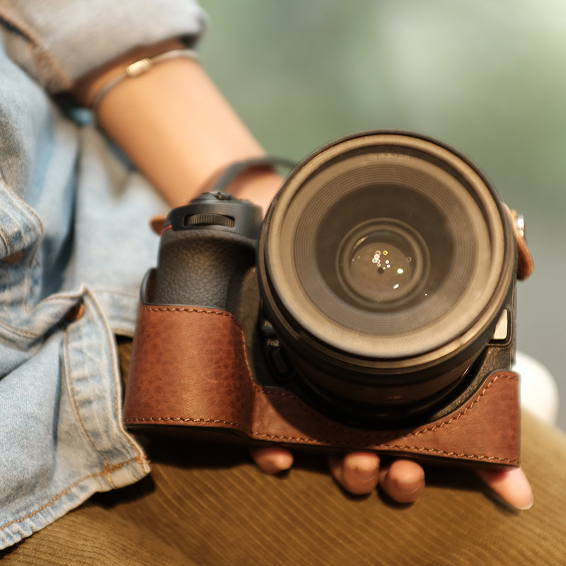 JX original Nikon Z7ii Z6ii protective cover accessories Z5Z6 Z7 camera bag base leather second generation leather