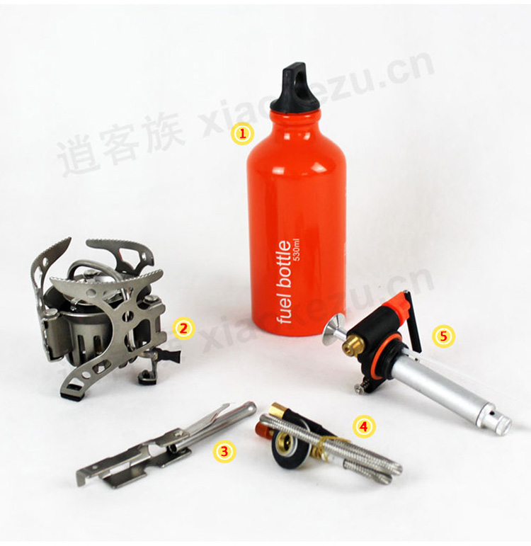 Brother brs cắm trại cắm trại ngoài trời bếp gas và bếp gas cầm tay và bếp gas đôi sử dụng bếp chia bếp - Bếp lò / bộ đồ ăn / đồ nướng dã ngoại lò nướng bbq ngoài trời