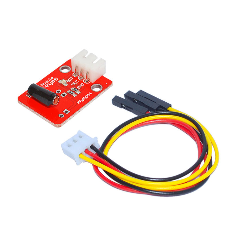 振动传感器模块倾斜传感器震动开关配3PIN线适用arduino microbit