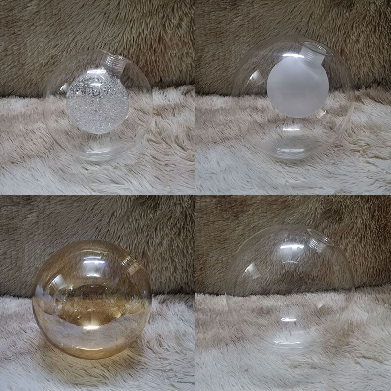 Lamp Accessories Large Full Round Ball Glass G9 Magic Bean Living Room Restaurant Chandelier Transparent Milk White Amber Color Shade Accessories-Taobao