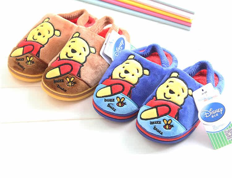 Pantoufles enfants en suède DISNEY pour hiver - semelle autre - Ref 1034752 Image 34