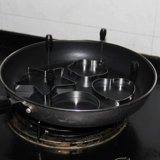 Жареная яичная яичная модель толстого яичного яиц с толстой нержавеющей стали