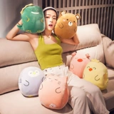 Детская подушка, милая плюшевая игрушка, зимняя мультяшная кукла для сна