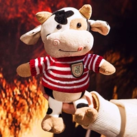 Красный и белый полосатый свитер Знака