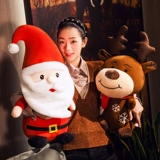 Милая тряпичная кукла, рождественская подушка, новая коллекция, подарок на день рождения