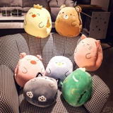 Детская подушка, милая плюшевая игрушка, зимняя мультяшная кукла для сна