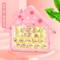 Розовая желтая хижина