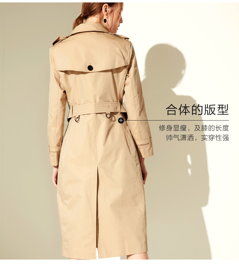 Trench pour femme WEMELY    en Polyester - Ref 3227184 Image 13