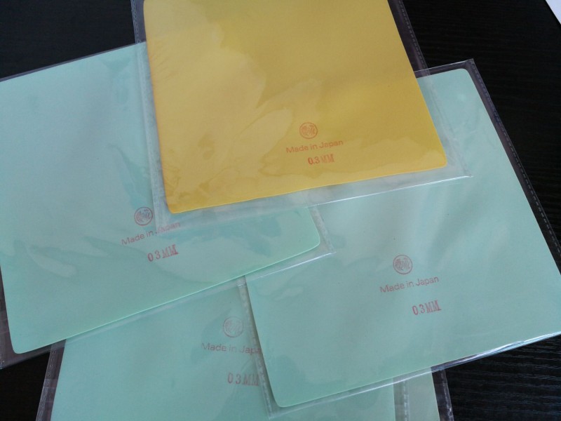 Long glue special tailor-made ultra-thin sponge single sponge table tennis sponge 0-3mm large grain long glue with 0 3