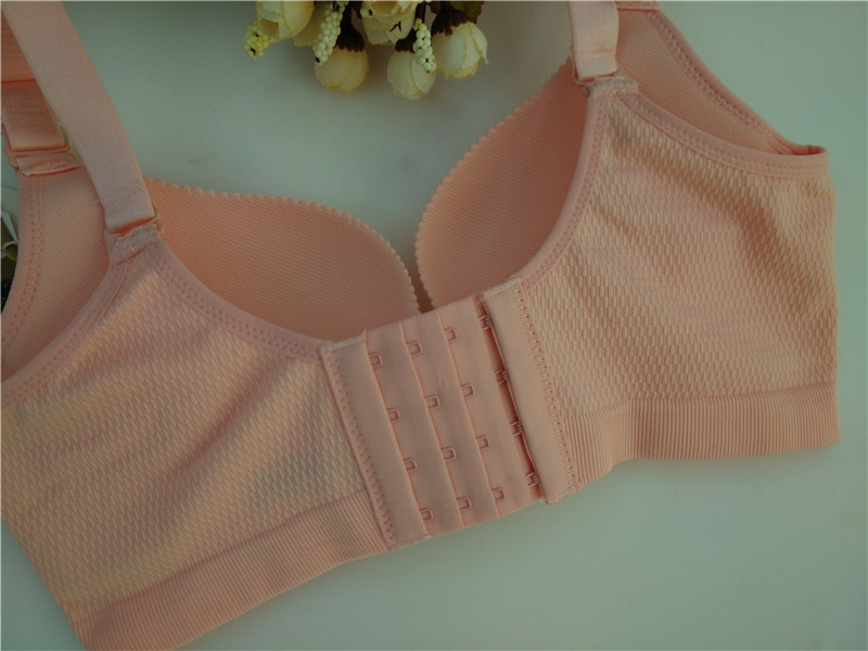 Áo ngực chính hãng của hãng Jiaxin 175 vừa dày B cup không có vòng thép bên bộ sưu tập không có dấu vết không áp lực tập hợp để điều chỉnh đồ lót quần lót nữ triumph