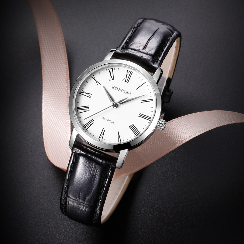 Rossini Watch Men's Quartz Watch Enlightenment Series Men's Watch Leisure Couple Watch Men's Watch Authentic 519907