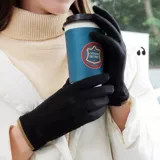 Перчатки, зимний ветрозащитный удерживающий тепло флисовый комплект для школьников, 2024 года