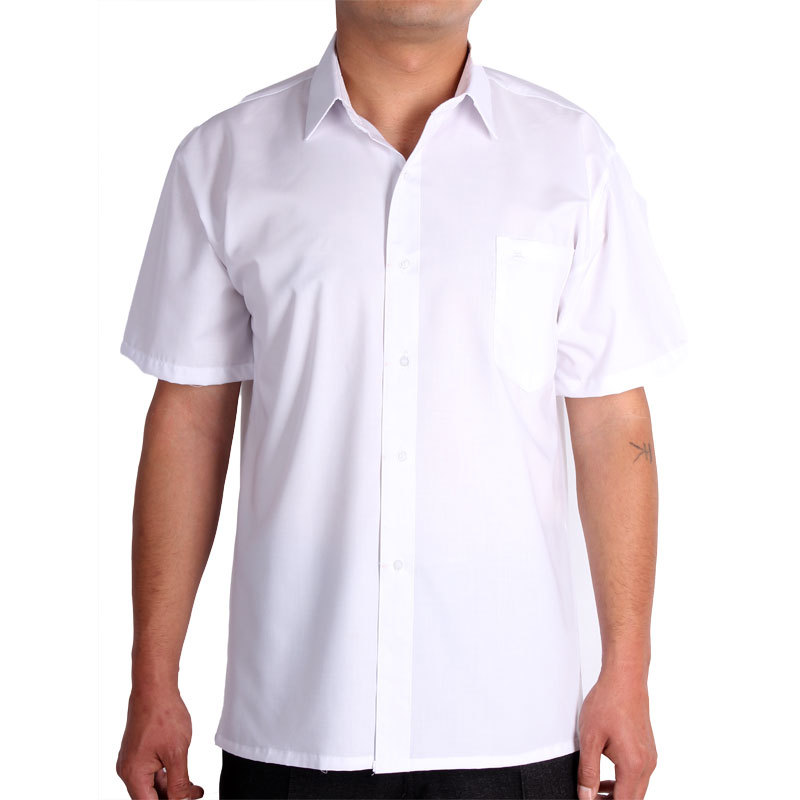 Summer Thin Long-Sleeved Shirts for Middle-Aged and Elderly Men, Loose Fit, Made of Rayon, Suitable for Work, Father's Clothing, Regular Short-Sleeved Style